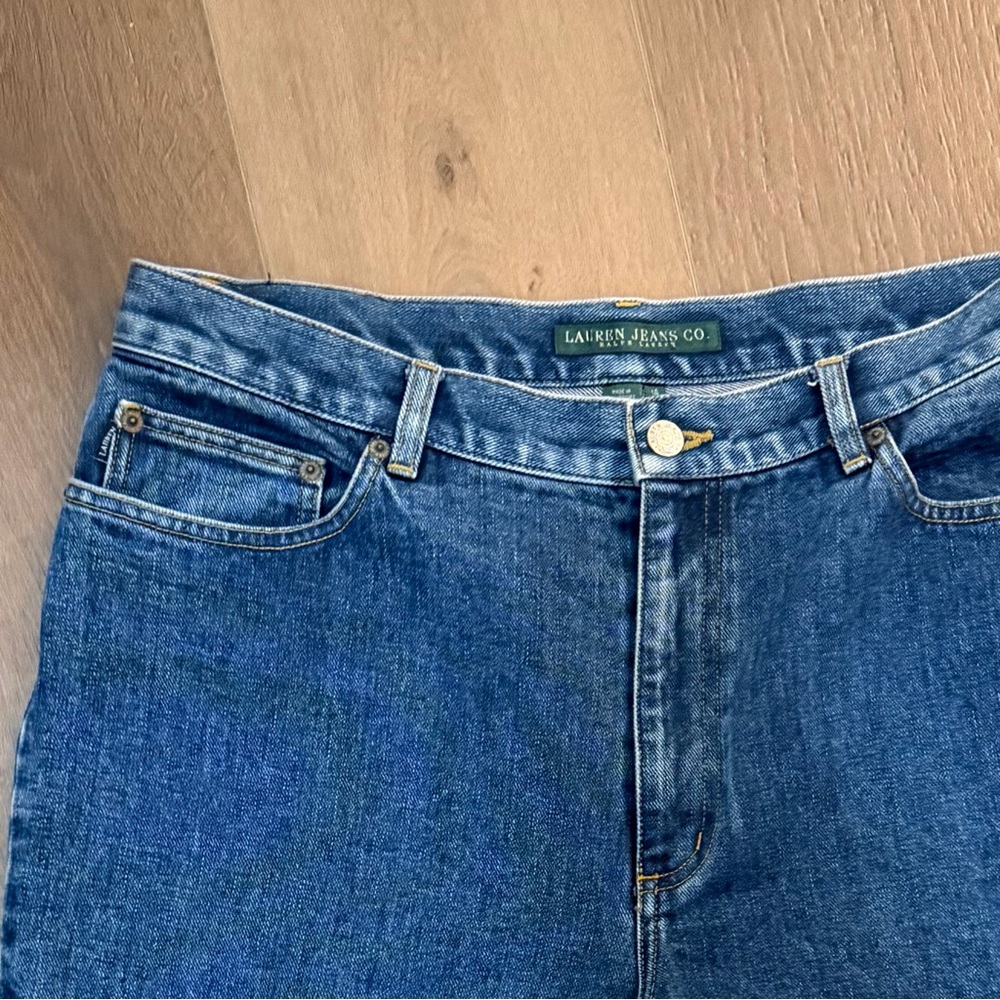SOLD // Vintage Ralph Lauren Co. Blue Denim Jeans - Size 14!!